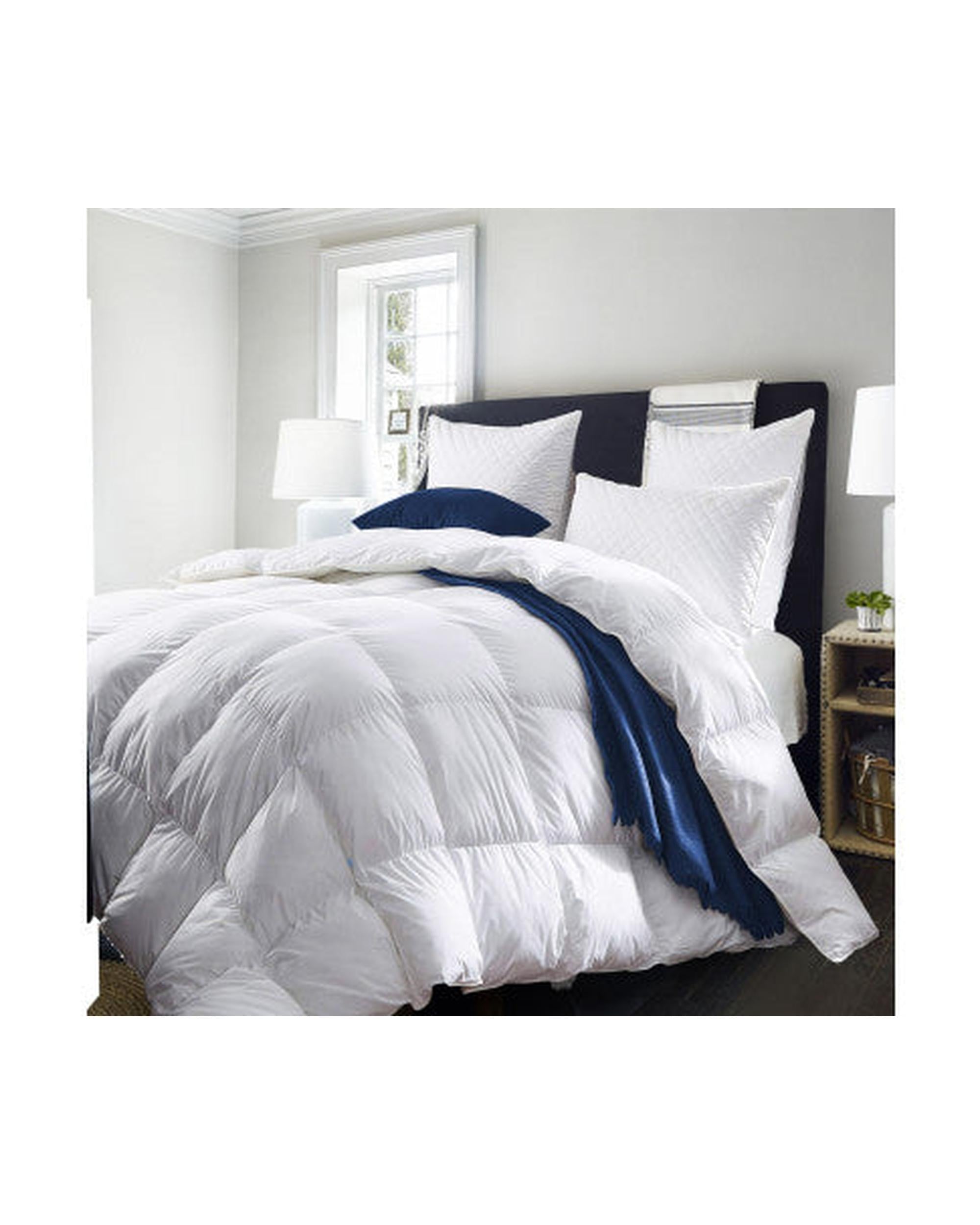 Royal Comfort 50% Goose Feather 50% Down 500GSM Quilt Duvet Deluxe Soft Touch Royal Comfort
