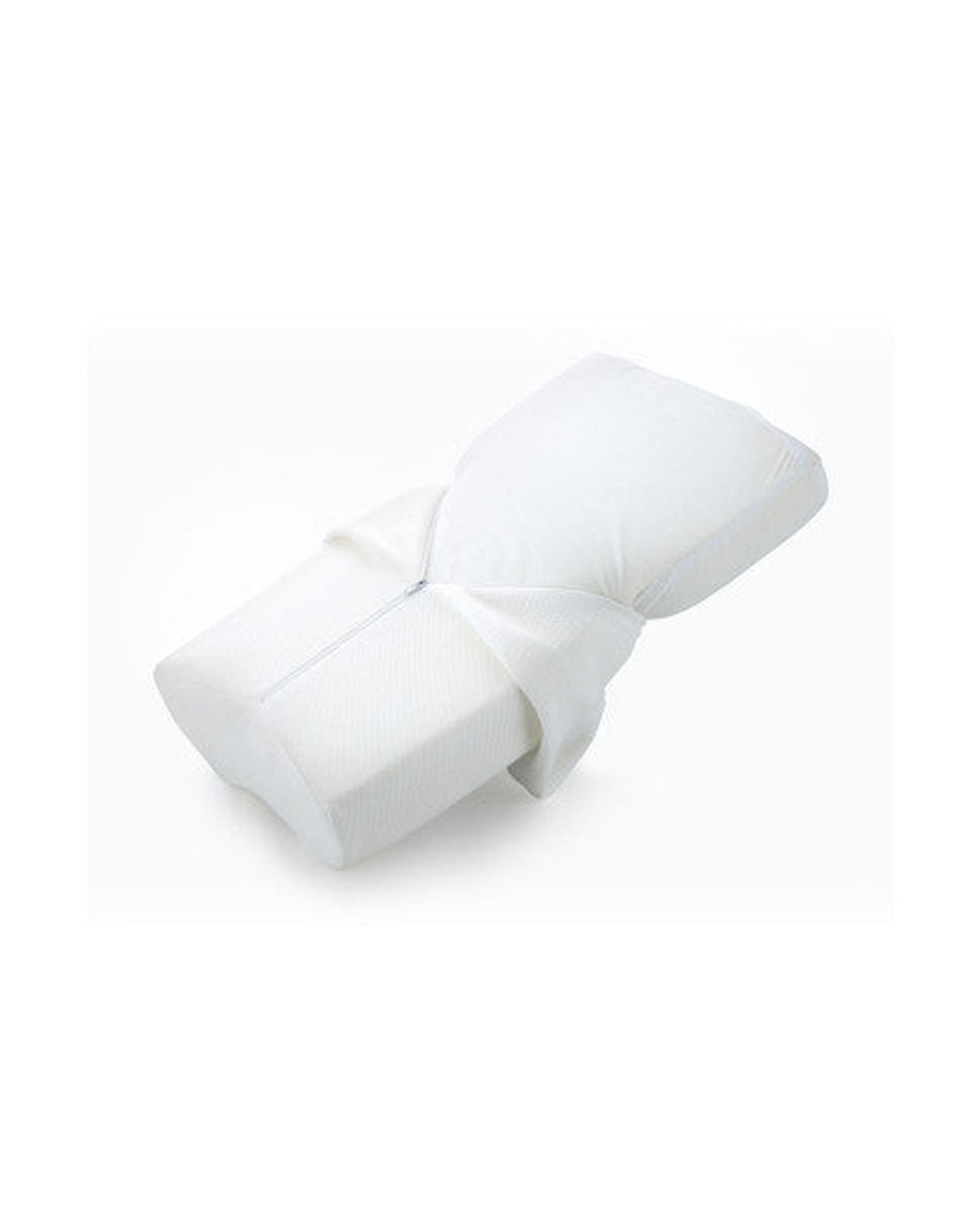 Royal Comfort Cooling Gel Contour High Density Memory Foam Pillow Single Pack 30 x 50 cm White, Blue Royal Comfort