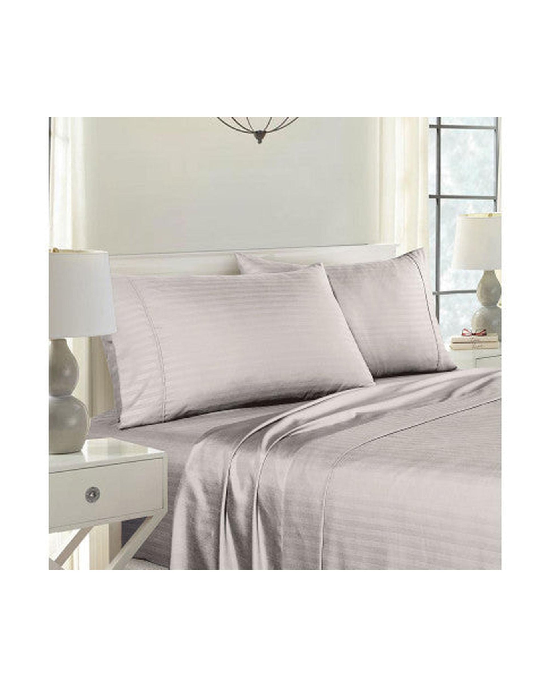 Royal Comfort Twin Pack Pillowcases Cooling Bamboo Blend Ultra Soft 51cm x 76cm 51 x 76cm - SILVER GREY Royal Comfort