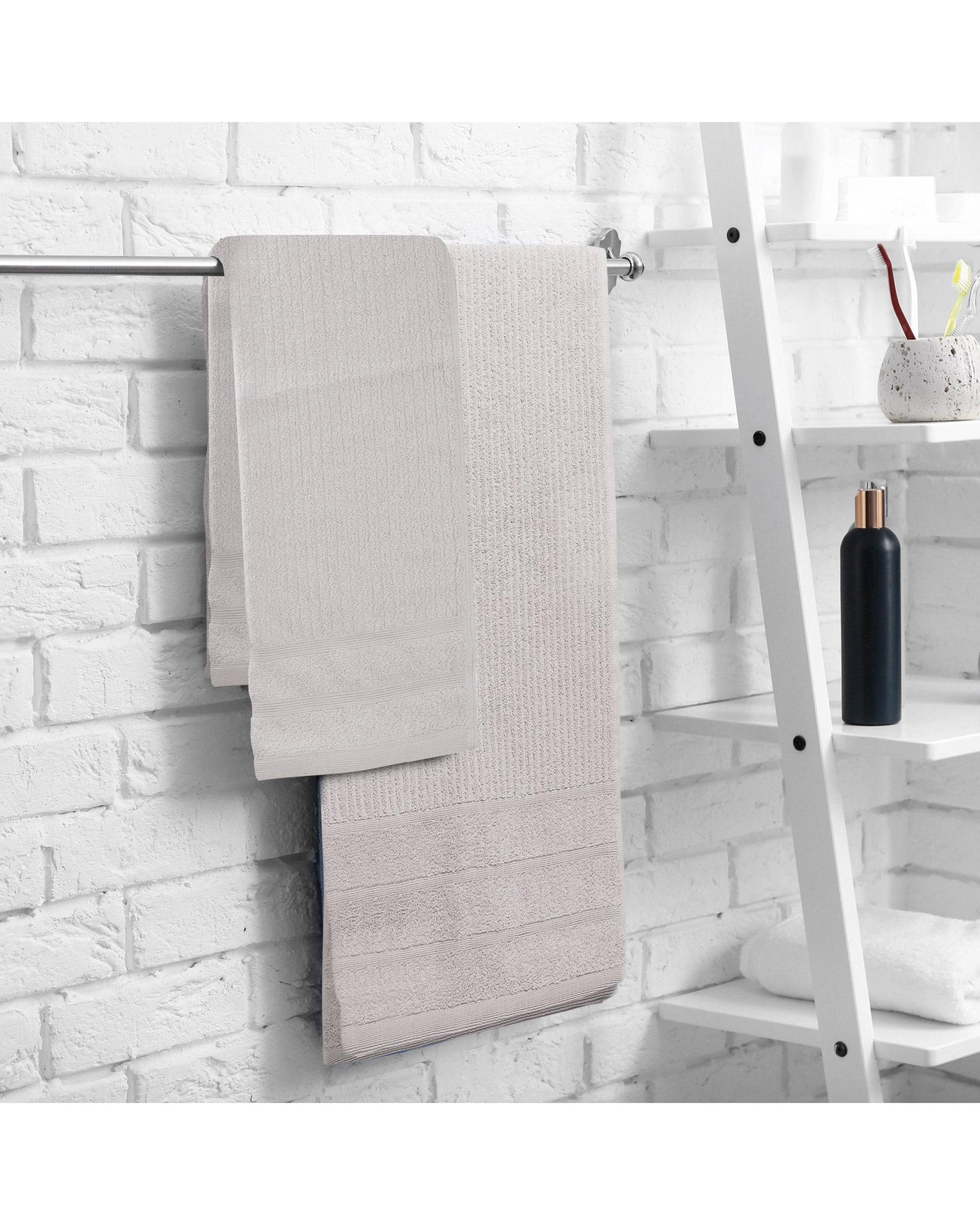 Royal Comfort Eden Egyptian Cotton 600GSM 8 Piece Luxury Bath Towels Set 8 Piece Holly Royal Comfort