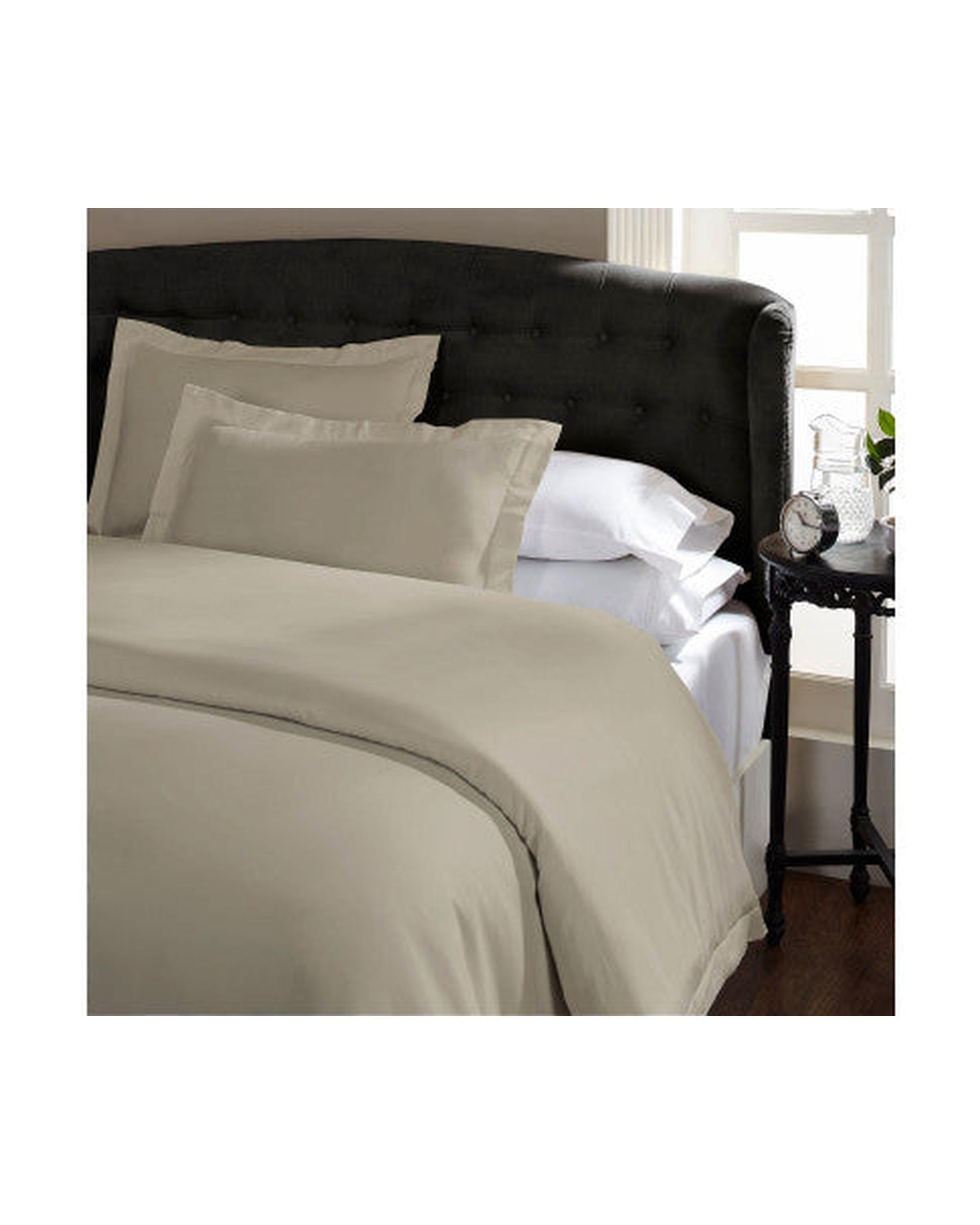 Royal Comfort King 1500TC Markle Collection Cotton Blend Quilt Cover Set - STONE Royal Comfort