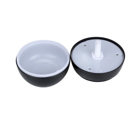 Ultrasonic USB Diffuser with 10 Aroma Oils Humidifier LED Light 130ml - Black Big Bedding Australia