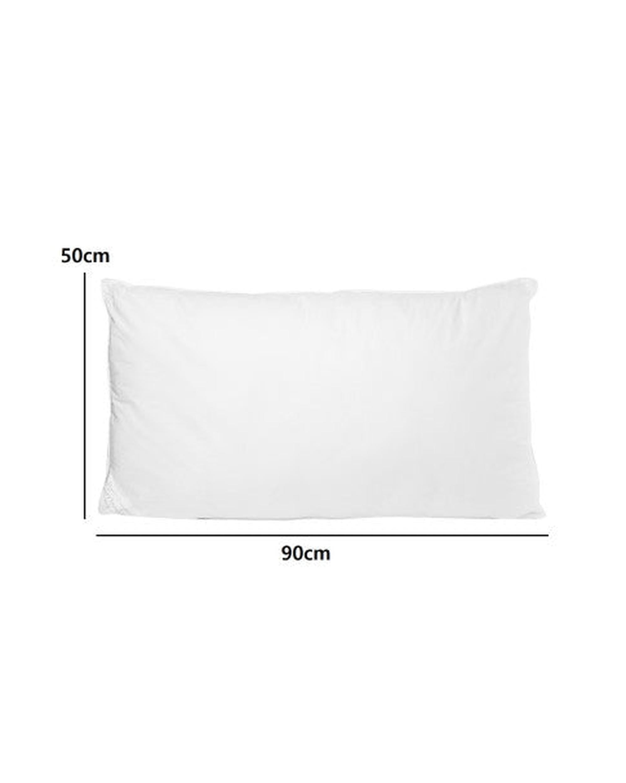 Royal Comfort Cotton Cover 233TC Microfibre Luxury Signature Hotel Pillow - 4 Pack Royal Comfort