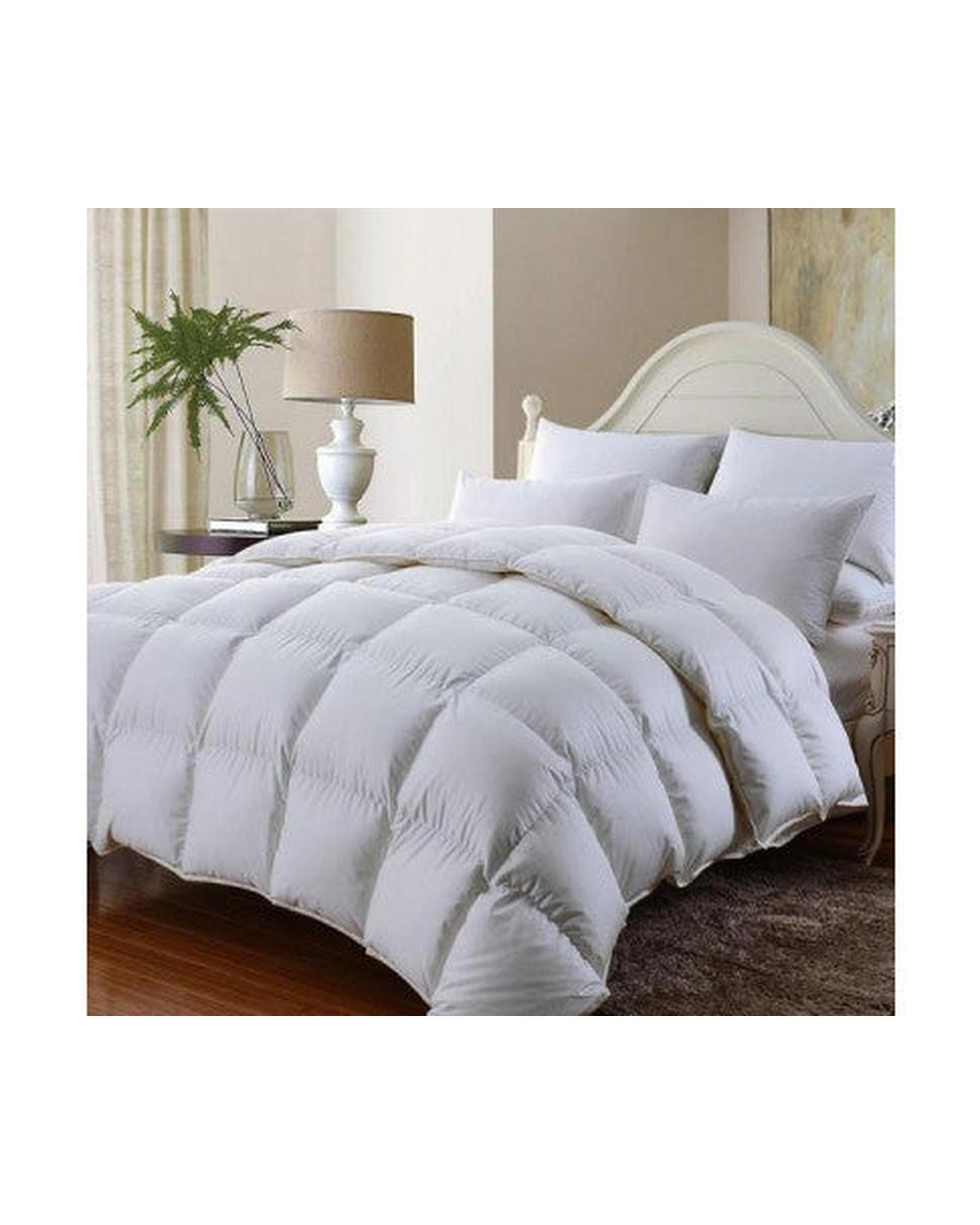 Royal Comfort 350GSM Bamboo Quilt, 2000TC Sheet Set And 2 Pack Duck Pillows Set Royal Comfort