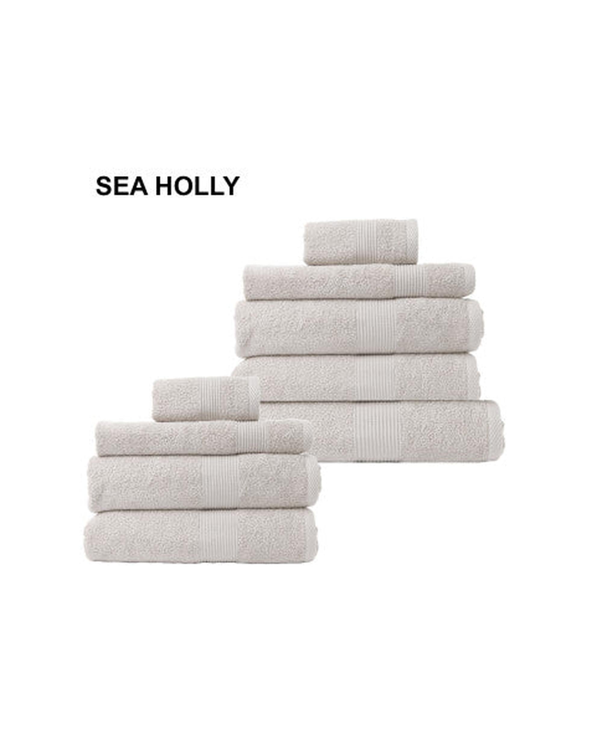Royal Comfort 9 Piece Cotton Bamboo Towel Bundle Set 450GSM Royal Comfort
