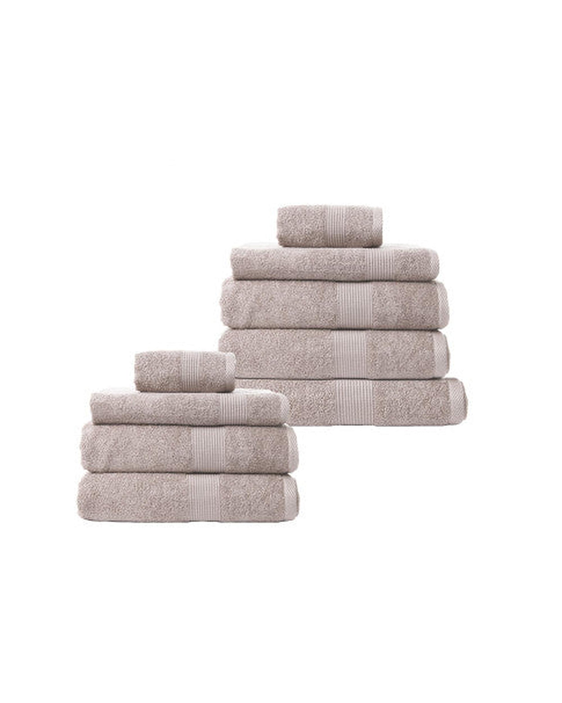 Royal Comfort 9 Piece Cotton Bamboo Towel Bundle Set 450GSM Royal Comfort