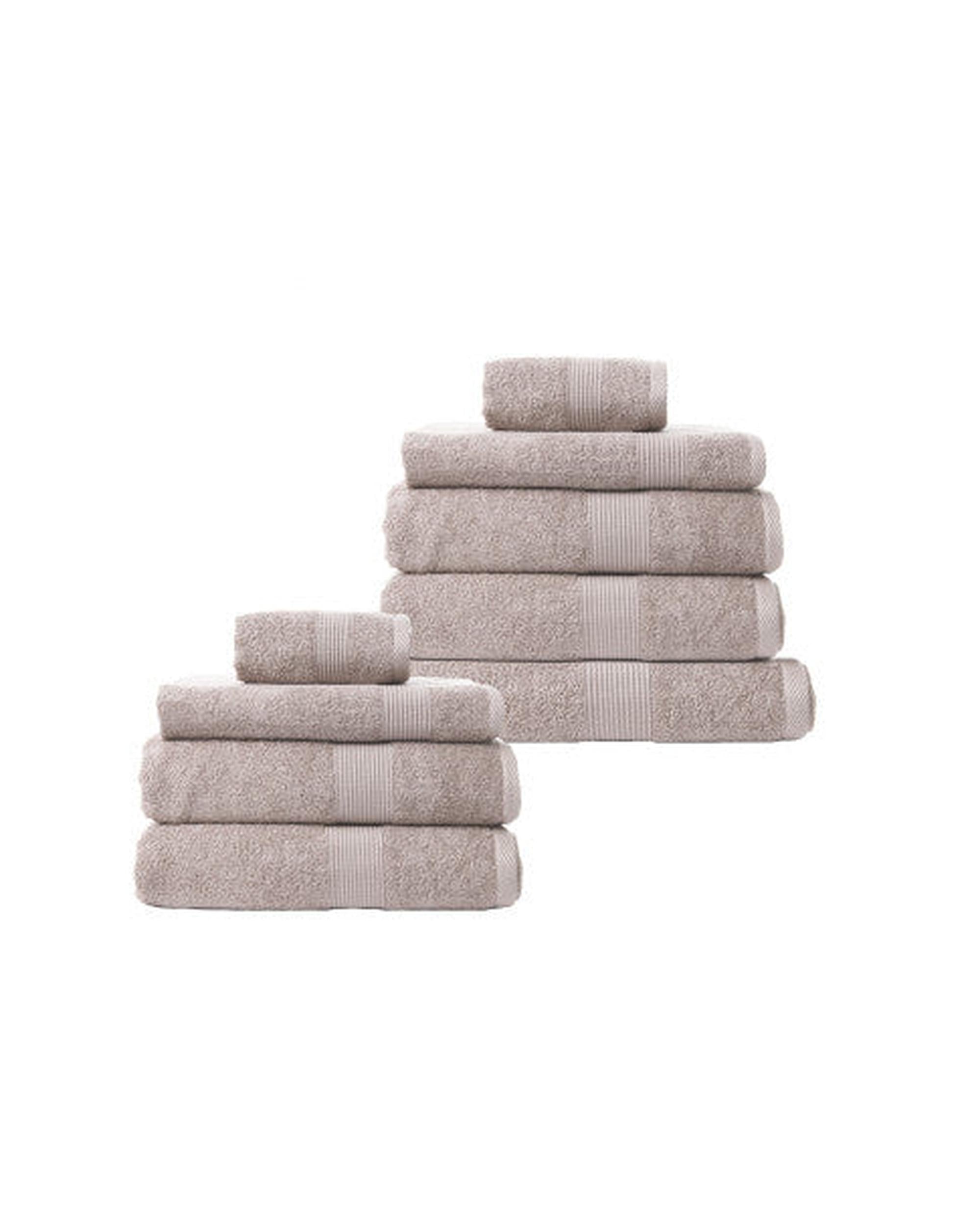 Royal Comfort 9 Piece Cotton Bamboo Towel Bundle Set 450GSM Royal Comfort