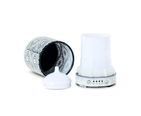 100ml Metal Essential Oil and Aroma Diffuser-Vintage White Big Bedding Australia