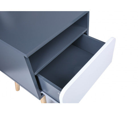 Dlothax Bedside Table Side Table Bedroom Drawers Set of 2 Big Bedding Australia