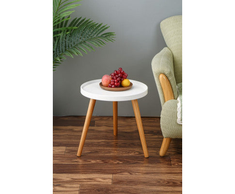 Biazah Round Bedside Table Smal Side Table Bedroom Modern Furniture Big Bedding Australia