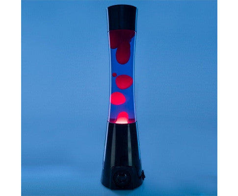 Bluetooth Speaker Lava Lamp Black/Purple/Red Motion Big Bedding Australia