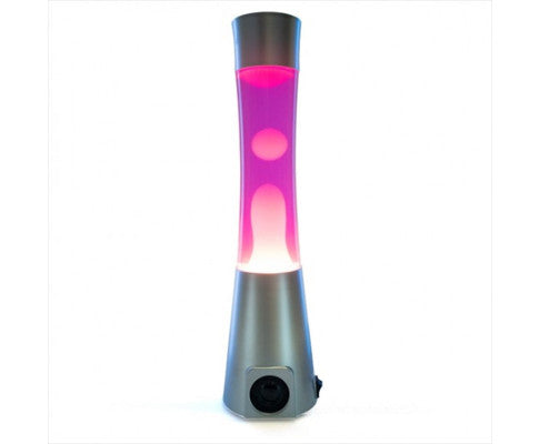 Silver/Pink/White Motion Lamp Bluetooth Speaker Big Bedding Australia