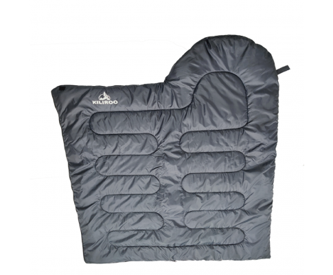 KILIROO Sleeping Bag 350GSM Black Kiliroo