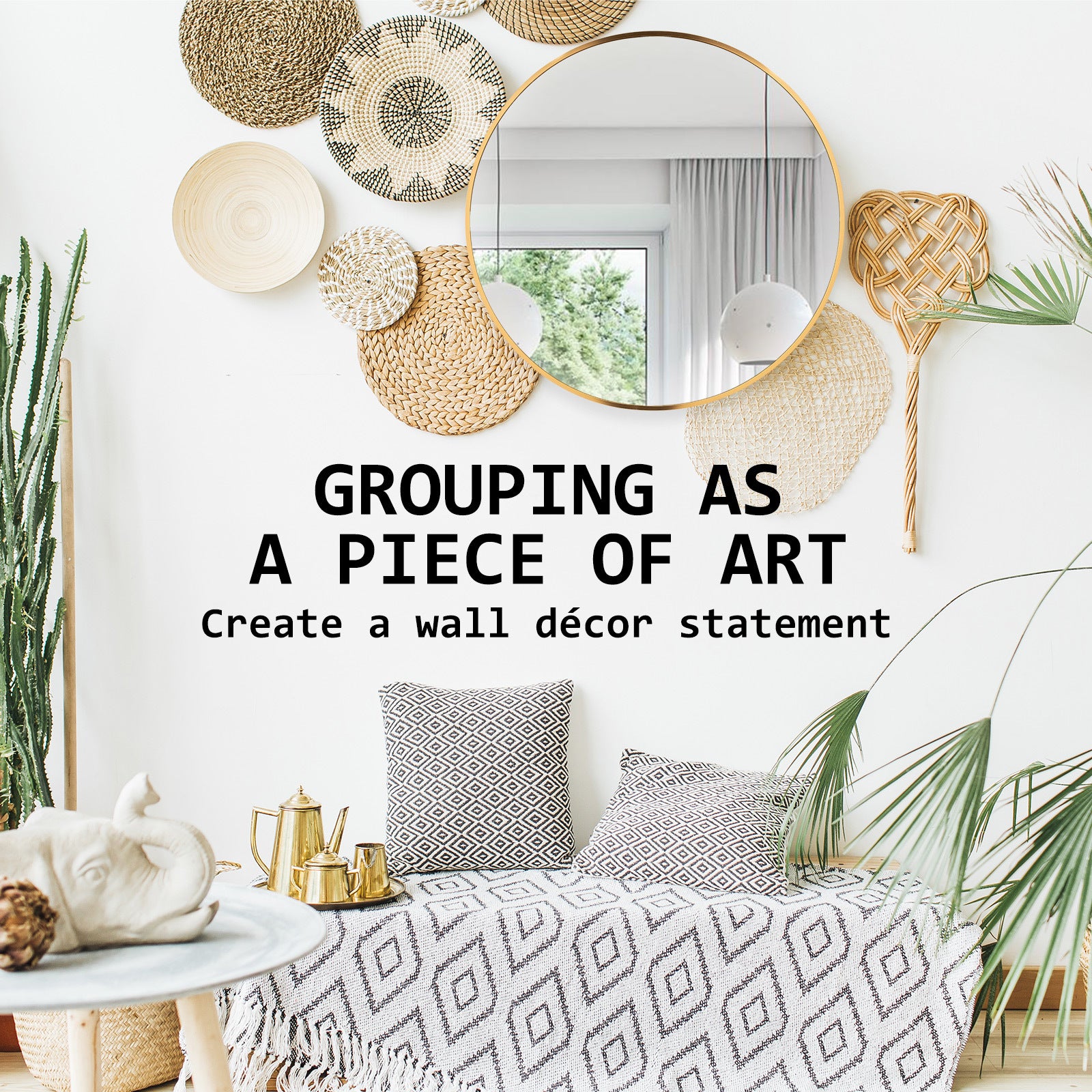 2 Set La Bella Gold Wall Mirror Round Aluminum Frame Makeup Decor Bathroom Vanity 70cm Big Bedding Australia