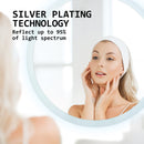 2 Set La Bella LED Wall Mirror Round Touch Anti-Fog Makeup Decor Bathroom Vanity 80cm Big Bedding Australia