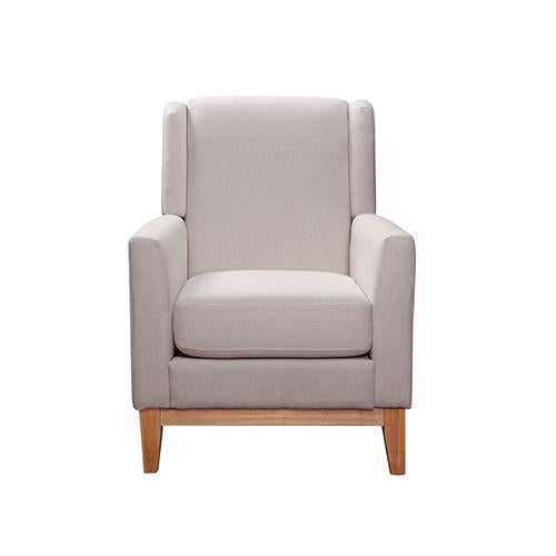 Emily Arm Chair Beige Colour Melbournians Furniture