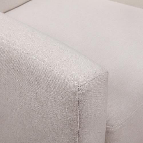 Emily Arm Chair Beige Colour Melbournians Furniture