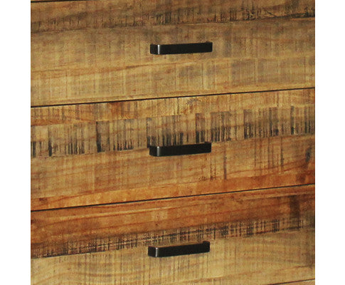 Four Pieces Bedroom Suite - Solid Wood Antique Design Bedframe, Bedside Table & Tallboy - 3 Sizes Melbournians Furniture