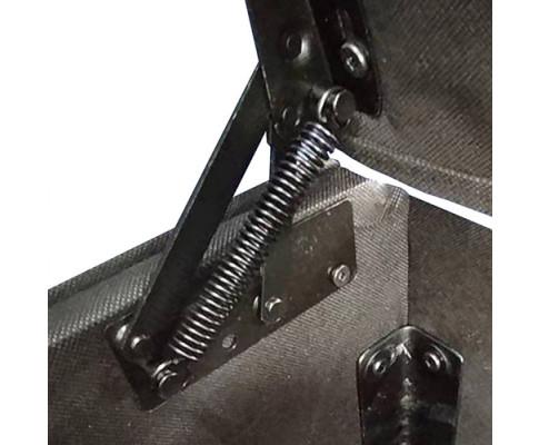 Anna Bedframe  Velvet Fabric Blue Melbournians Furniture