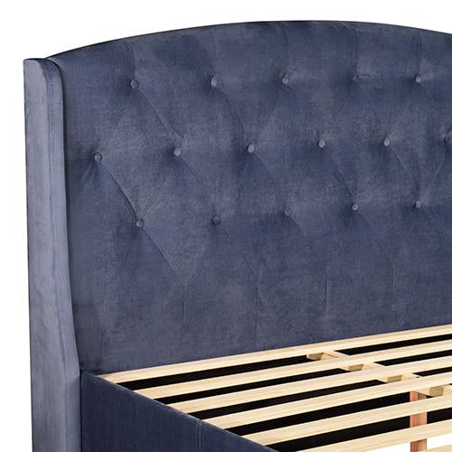 Stella Bedframe King Size Navy Blue Melbournians Furniture