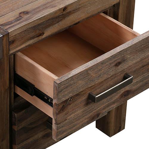 Java Bedside Table Chocolate Melbournians Furniture