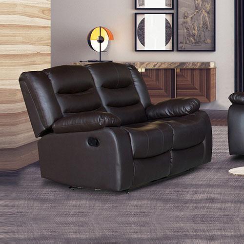 Fantasy Recliner Pu Leather 2R Brown Melbournians Furniture