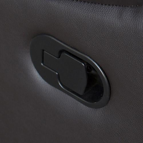 Fantasy Recliner Pu Leather 2R Brown Melbournians Furniture