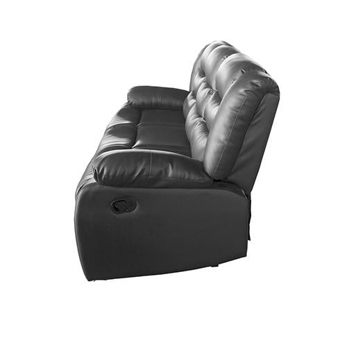 Fantasy Recliner Pu Leather 3R Black Melbournians Furniture