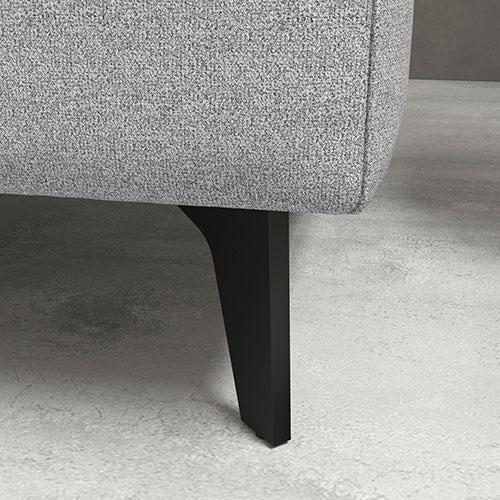 Hopper 3 Seater Fabric Sofa Light Grey Colour Melbournians Furniture