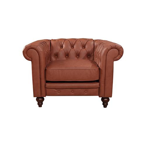 Madeline 1 Seater Brown Melbournians Furniture