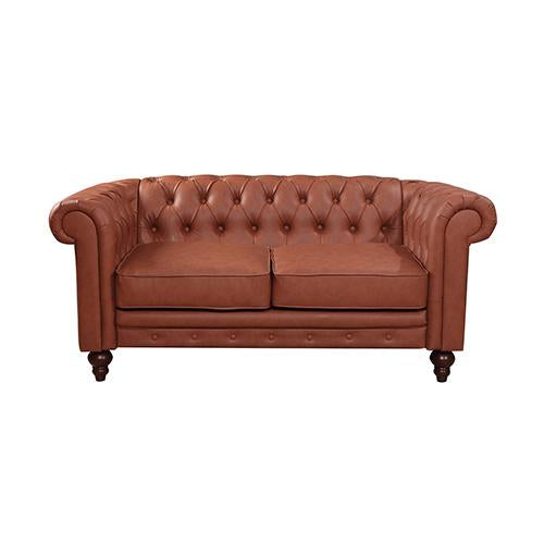 Madeline 2 Seater Brown Melbournians Furniture