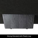 Nikki Sofa Black Colour 2 Seater PU Leather Melbournians Furniture