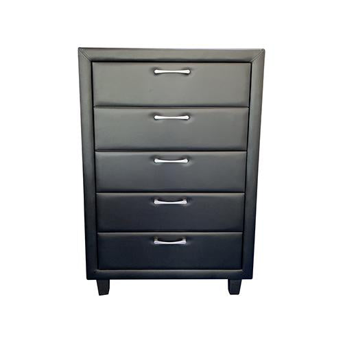 Albany Tallboy Black Melbournians Furniture