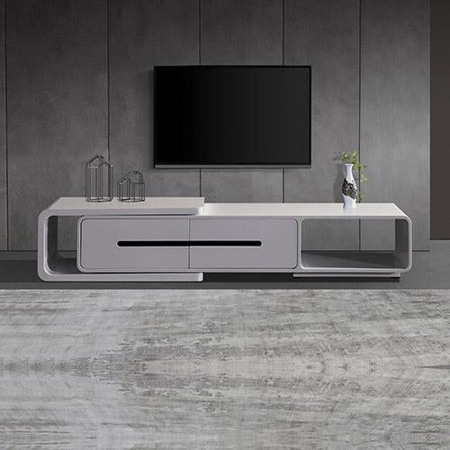 Majeston TV Cabinet White Colour Melbournians Furniture