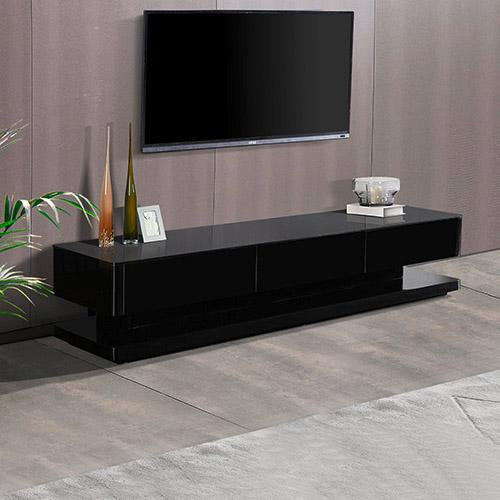 Suprilla TV Cabinet Black Colour Melbournians Furniture