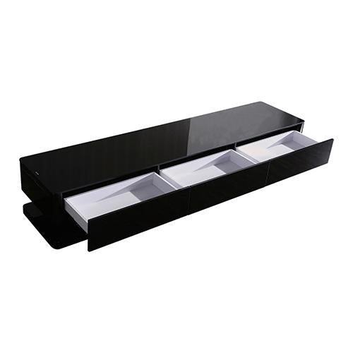 Suprilla TV Cabinet Black Colour Melbournians Furniture