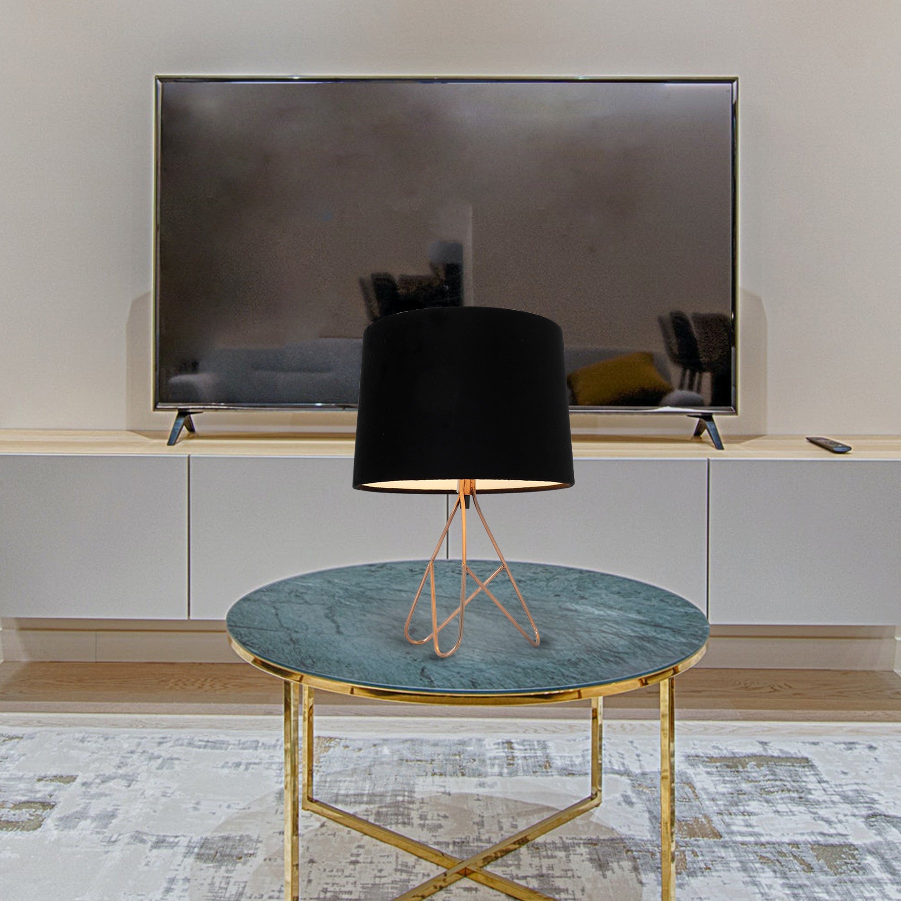 Belira Table Lamp - Copper Big Bedding Australia