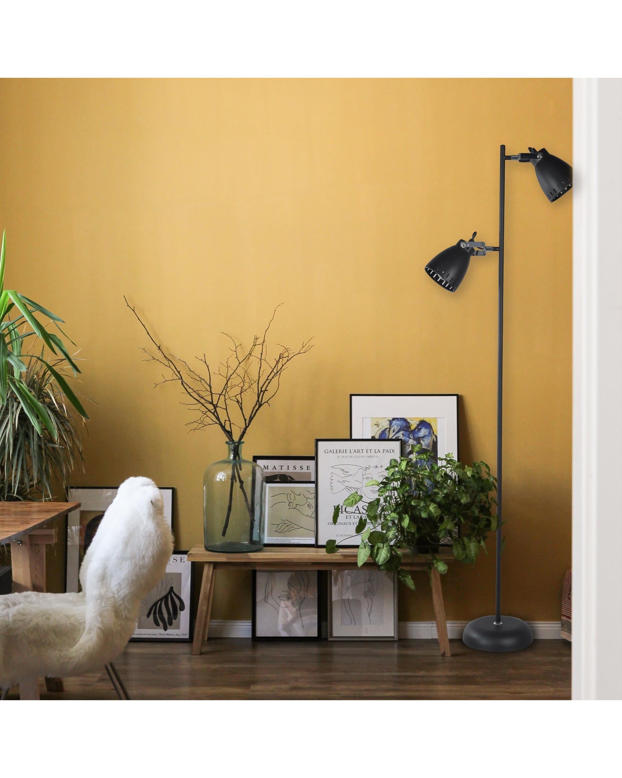 Audrey Floor Lamp - Black Big Bedding Australia