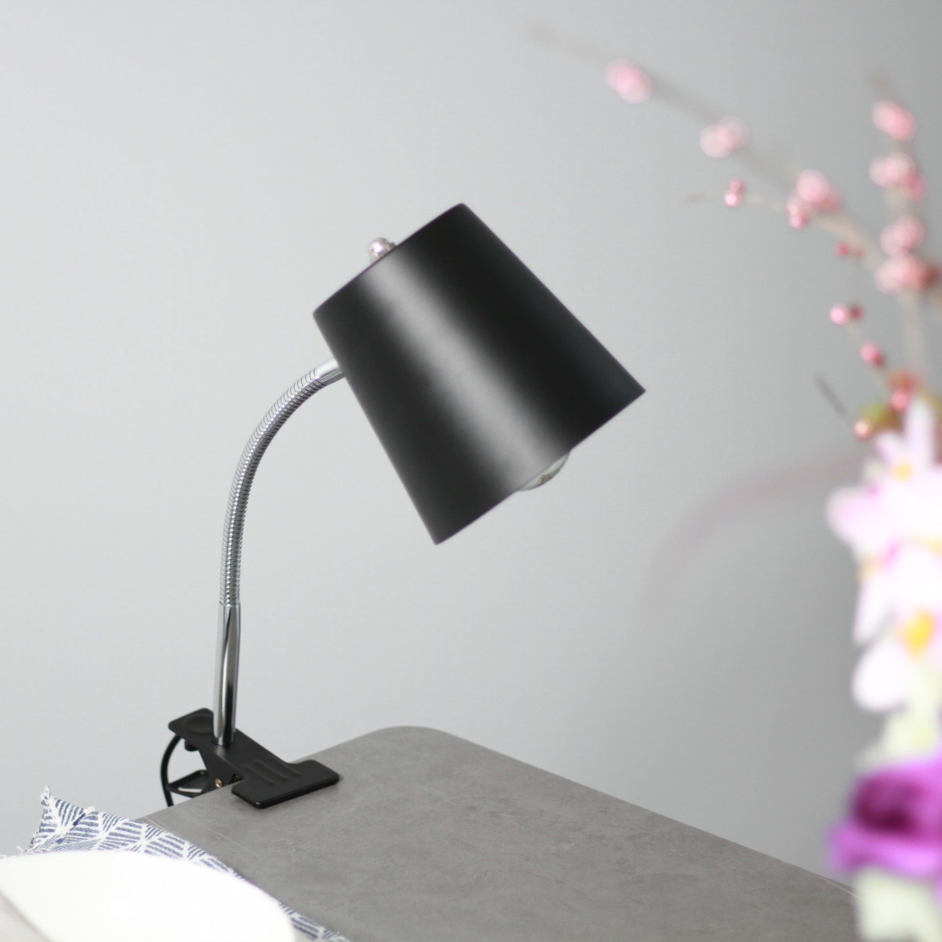 Ellie Table Lamp - Black Big Bedding Australia