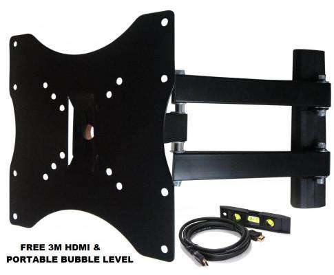 15-37" Plasma LED LCD Screen TV Mount with 180 Degree Swivel Big Bedding Australia