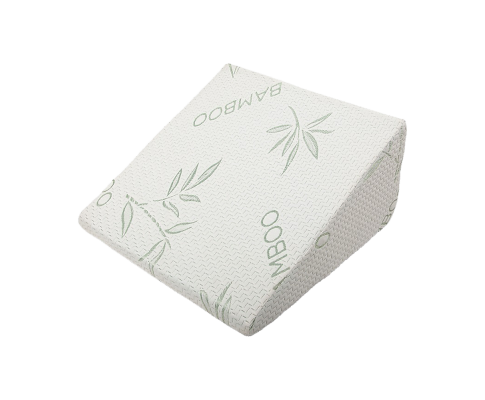 Cool Gel Memory Foam Bed Wedge Pillow Cushion Neck Back Support Sleep with Cover Big Bedding Australia
