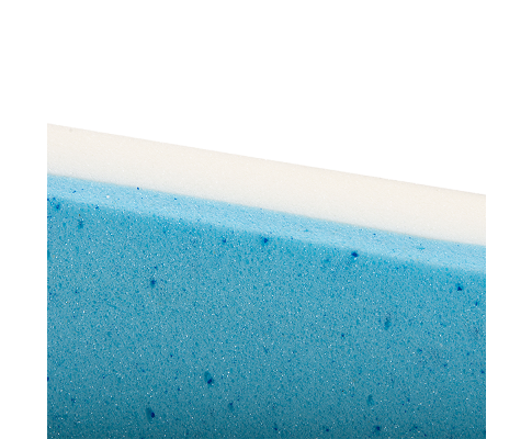 Cool Gel Memory Foam Bed Wedge Pillow Cushion Neck Back Support Sleep with Cover Big Bedding Australia