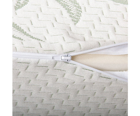 Cool Gel Memory Foam Bed Wedge Pillow Cushion Neck Back Support Sleep with Cover Big Bedding Australia