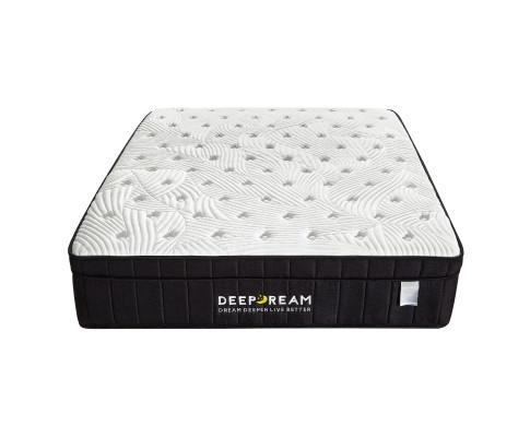 Deep Dream Charcoal Infused Super Firm Pocket Mattress Deep Dream
