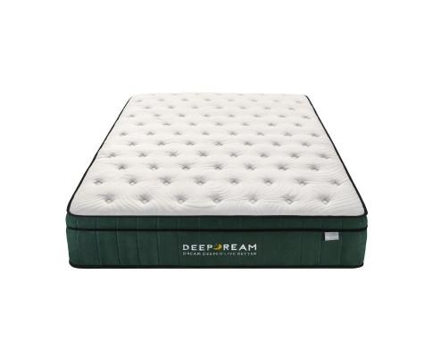 Deep Dream Green Tea Cool Gel Memory Foam Mattress 36cm 5 Zone Deep Dream