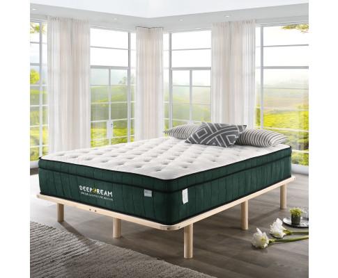 Deep Dream Green Tea Cool Gel Memory Foam Mattress 36cm 5 Zone Deep Dream