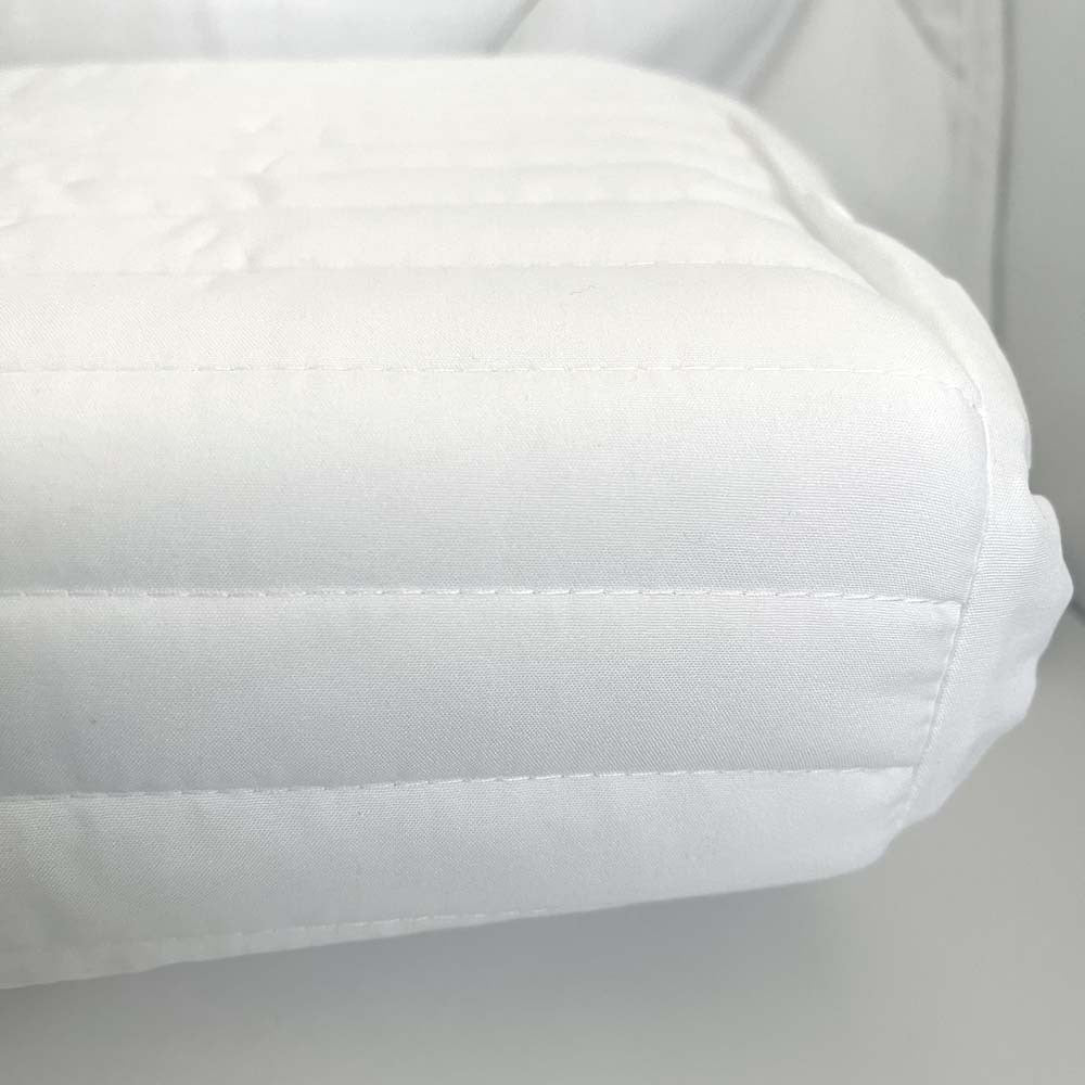 Luxton Ezy Quilted Valance - White Luxton