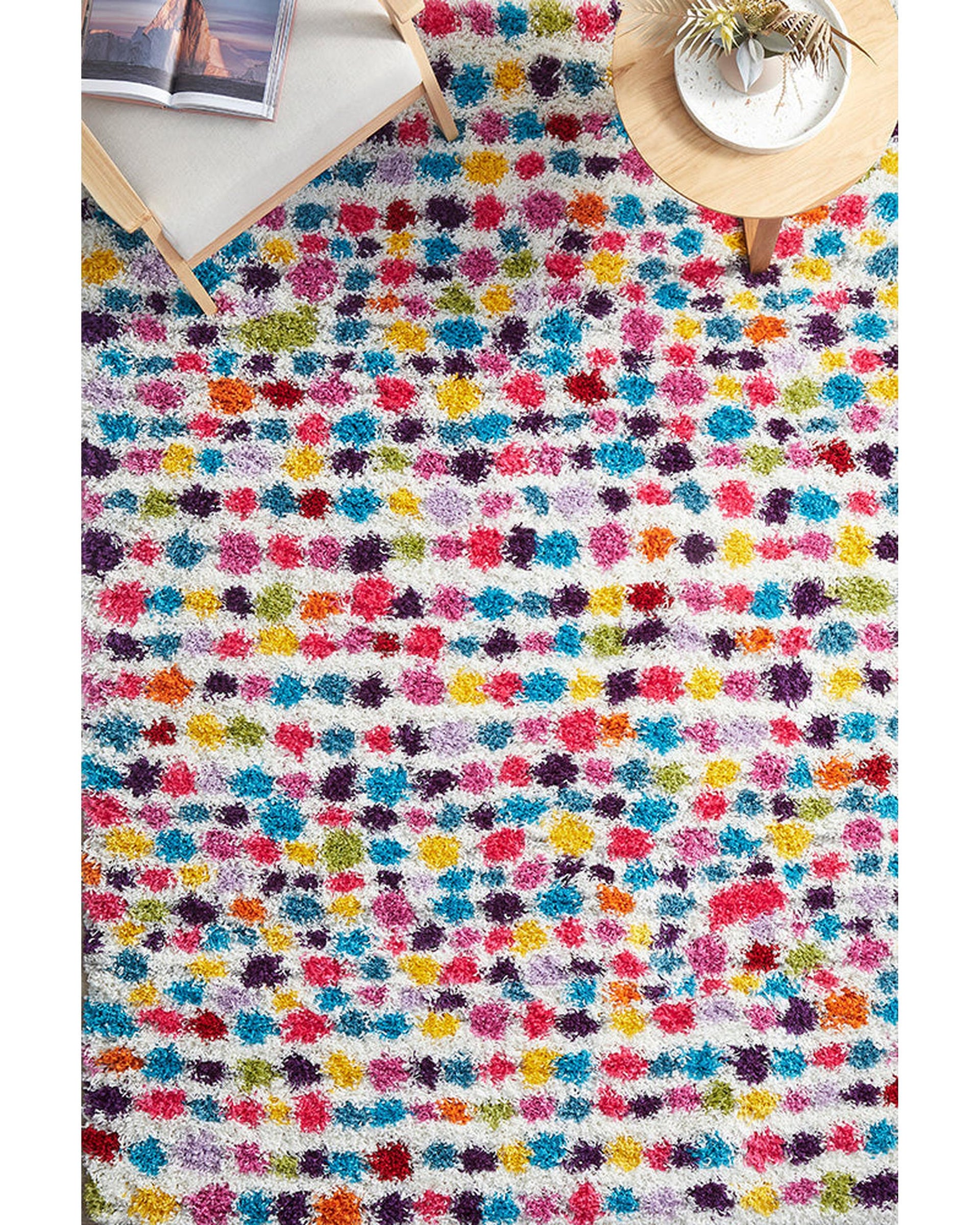 Vegas Dot Multi Rug RUG CULTURE