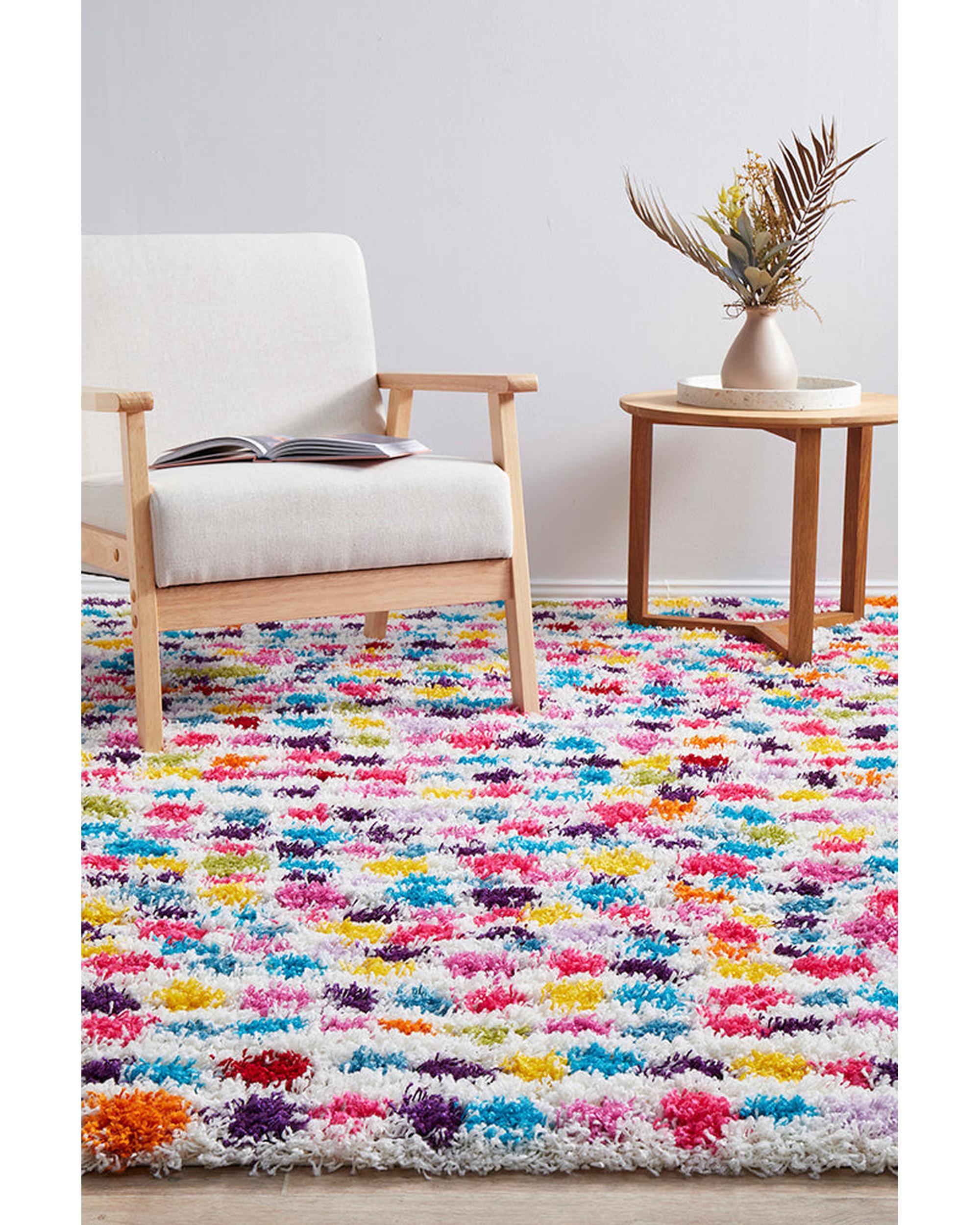 Vegas Dot Multi Rug RUG CULTURE