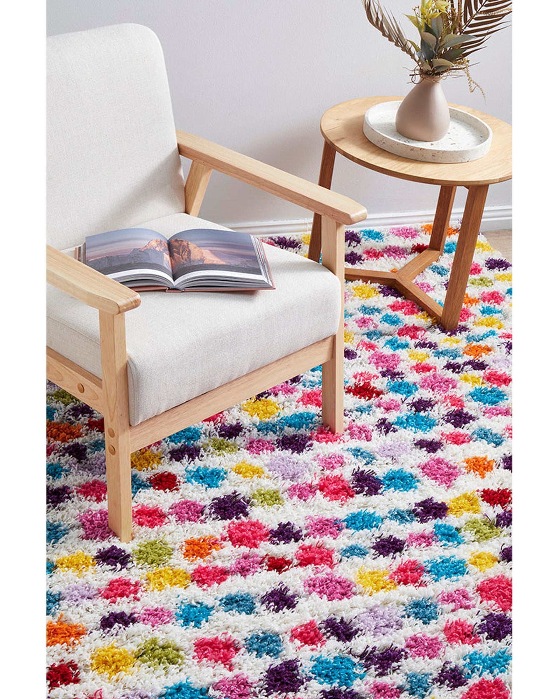 Vegas Dot Multi Rug RUG CULTURE